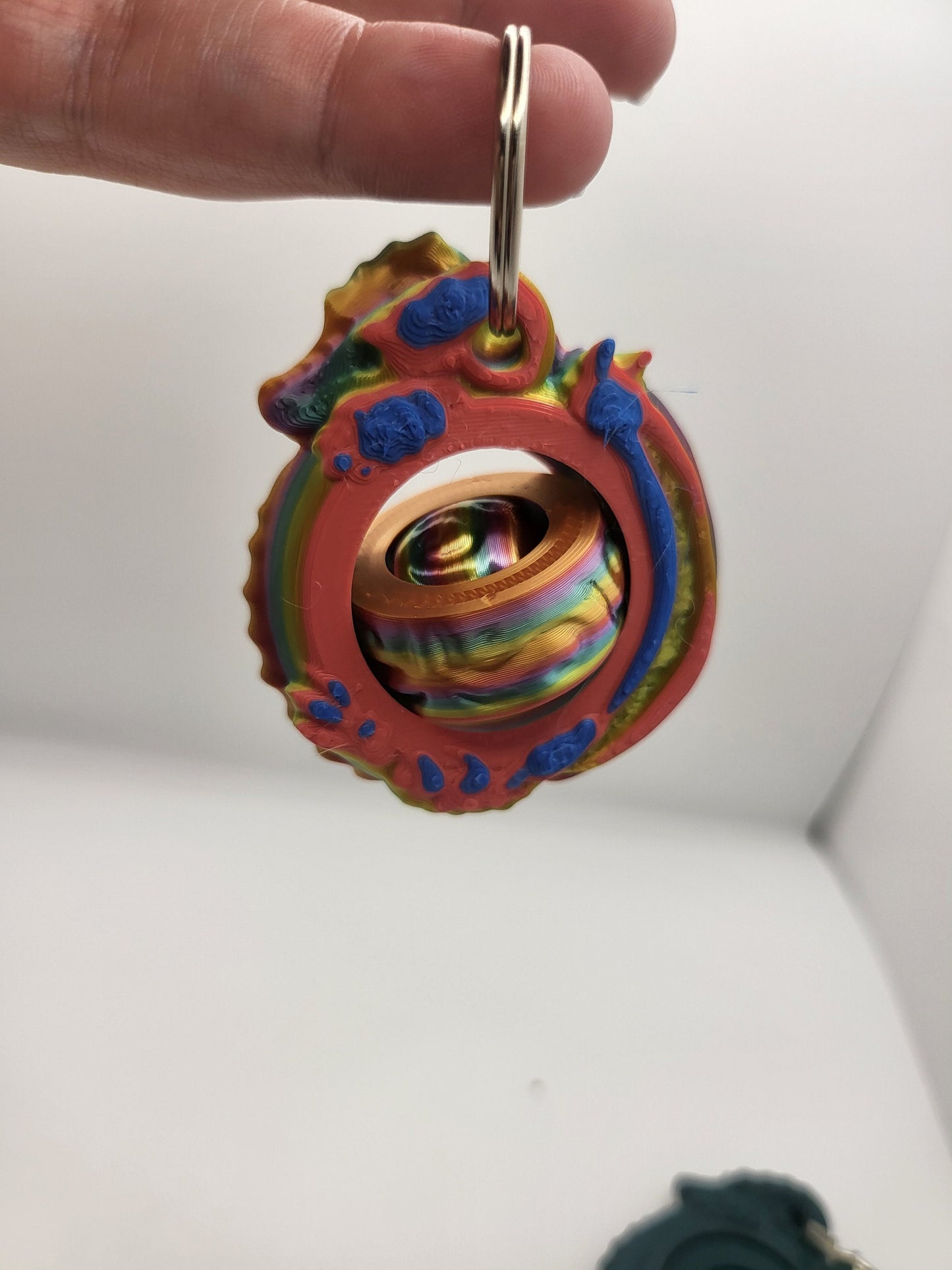 Dragon Gyro Style Fidget Spinner 3D Print