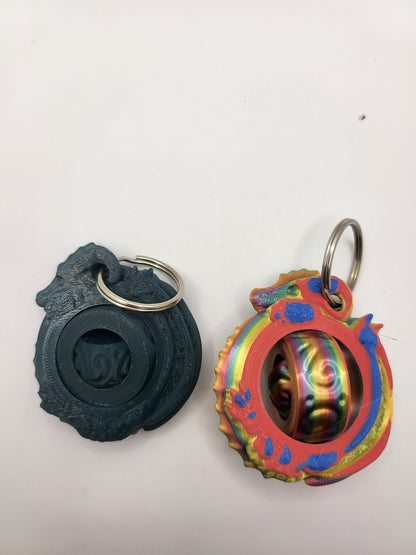 Dragon Gyro Style Fidget Spinner 3D Print