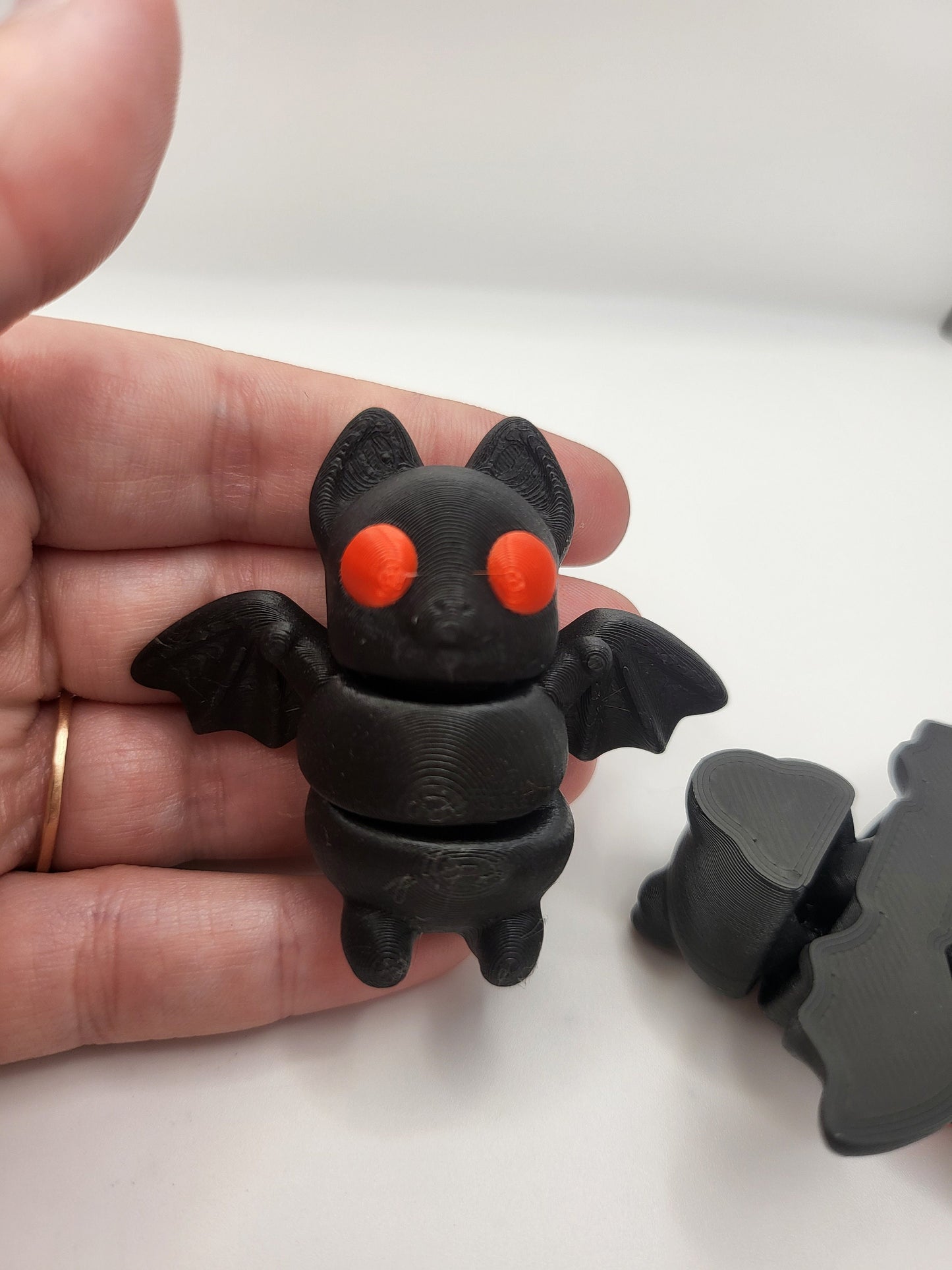 Tiny Articulated Bat 3D Printed