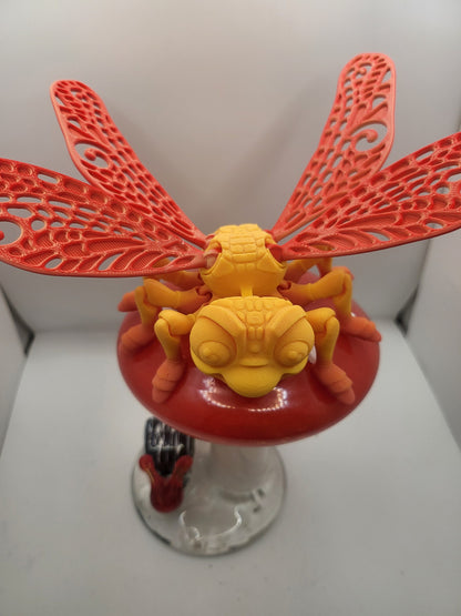 Dragonfly Articulated 3D Print
