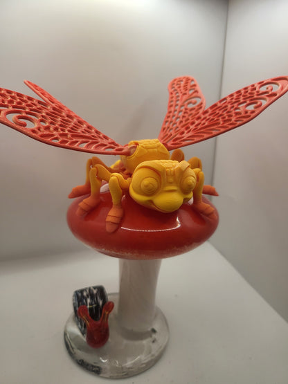 Dragonfly Articulated 3D Print