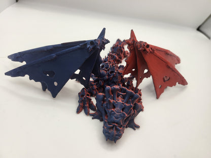 Hollow Dragon or Hollow Winged Tadling (Keychain Optional) 3D Print
