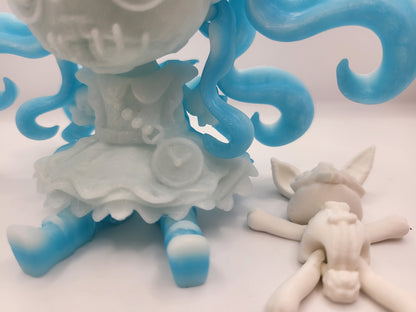 Alice and Rabbit Stuffed Doll Articulated 3D Print
