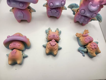 Forest Pixies (in three styles) Articulated 3D Print