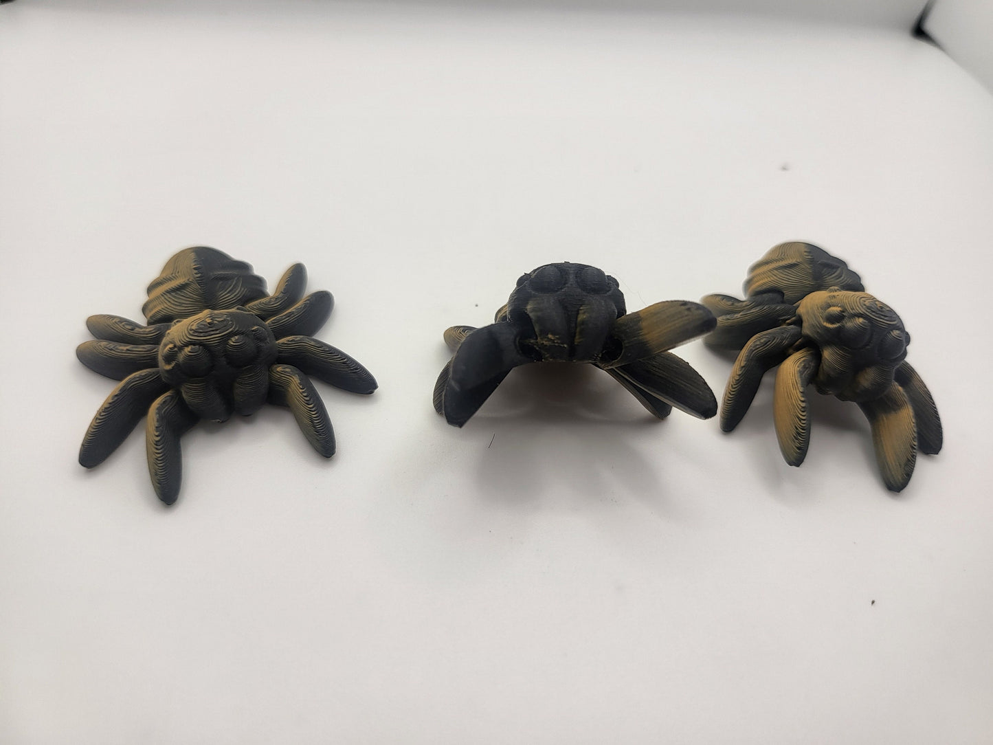 Tiny Articulated Spiders 3D Print