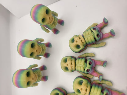 Tiny Articulated Skeleton Boy 3D Print