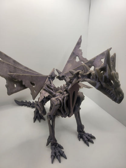 Wraithwing Skeleton Dragon 3D Print