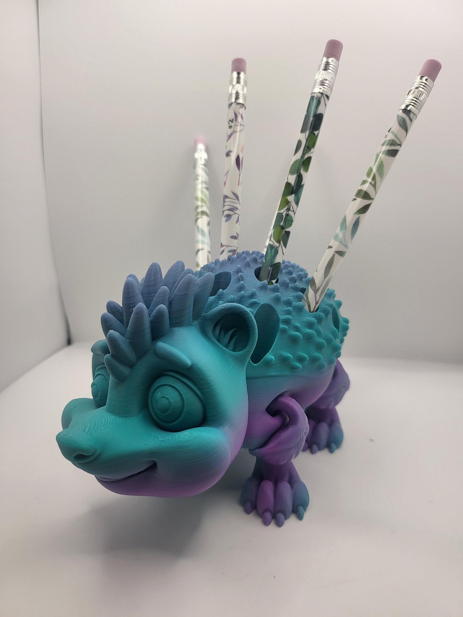 Porcupine Pencil/Pen Holder 3D Print