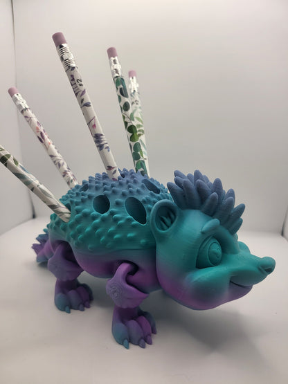 Porcupine Pencil/Pen Holder 3D Print