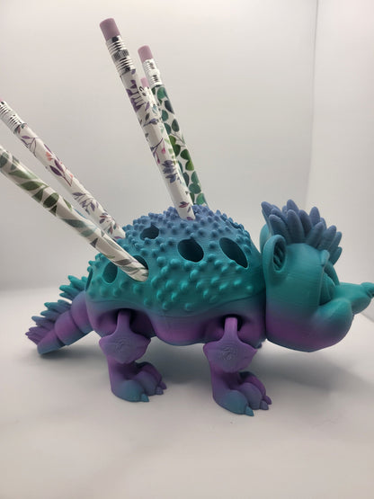 Porcupine Pencil/Pen Holder 3D Print