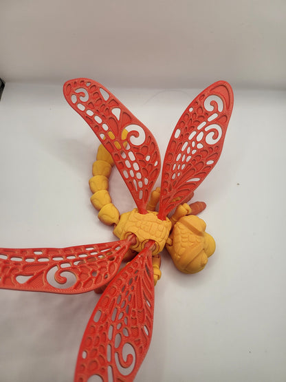 Dragonfly Articulated 3D Print