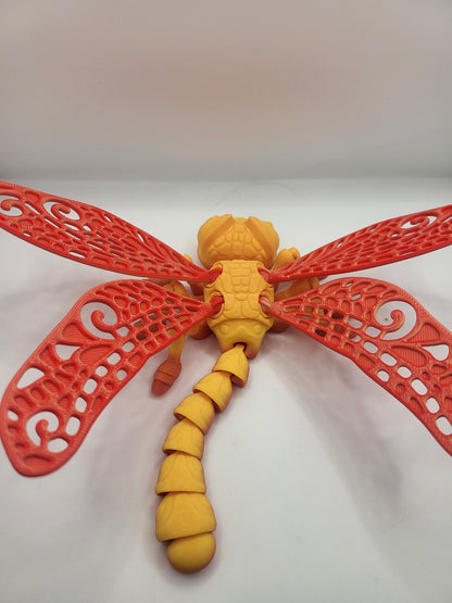 Dragonfly Articulated 3D Print