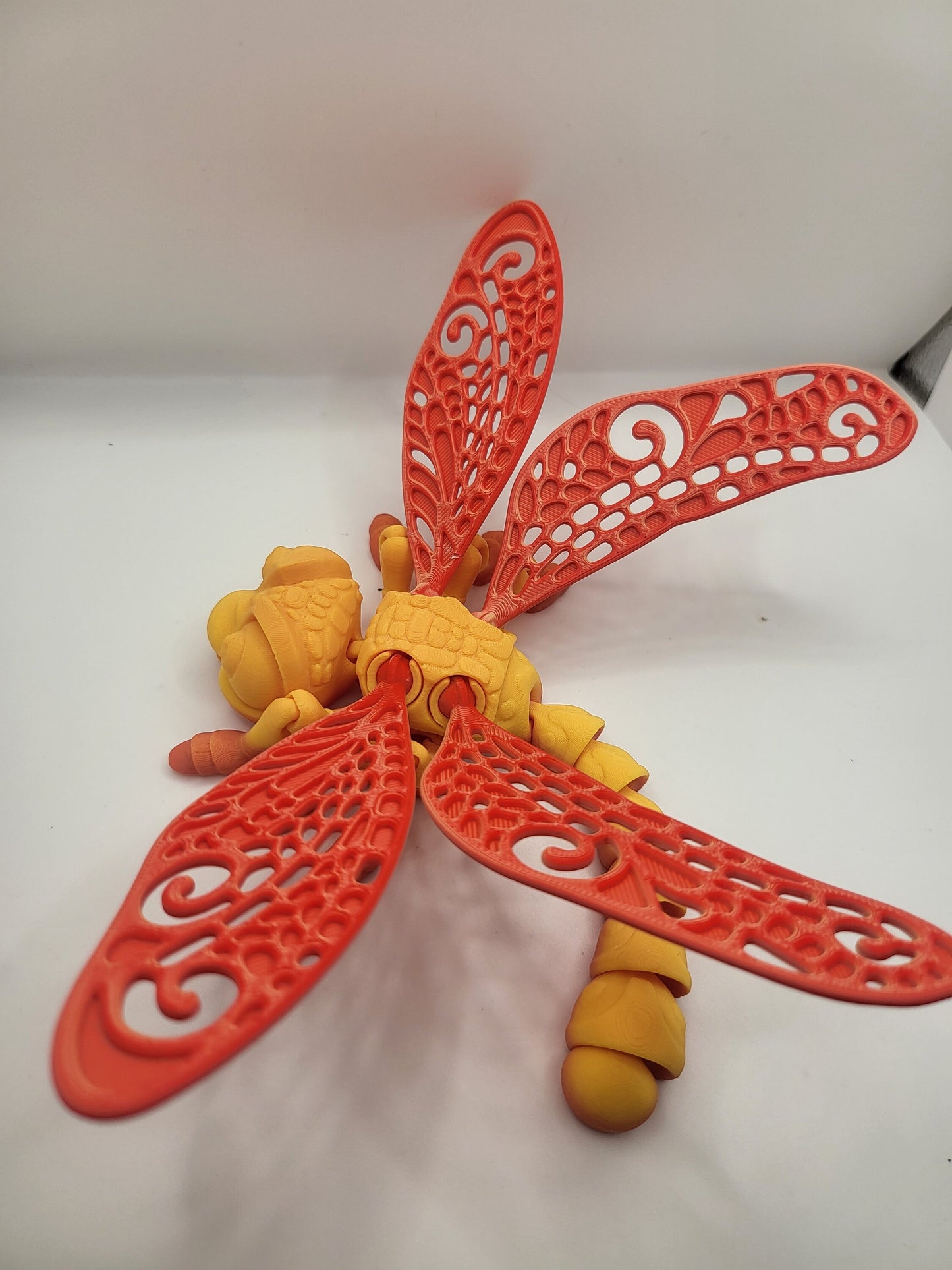 Dragonfly Articulated 3D Print