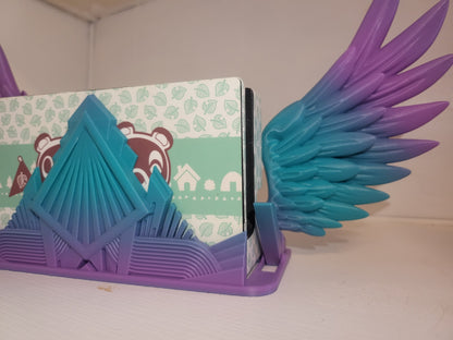 Art Deco Style Articulated Wing Switch Dock 3D Print