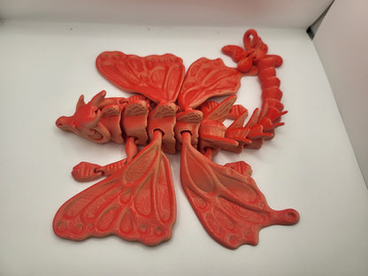 Butterfly Dragon Articulated 3D Print