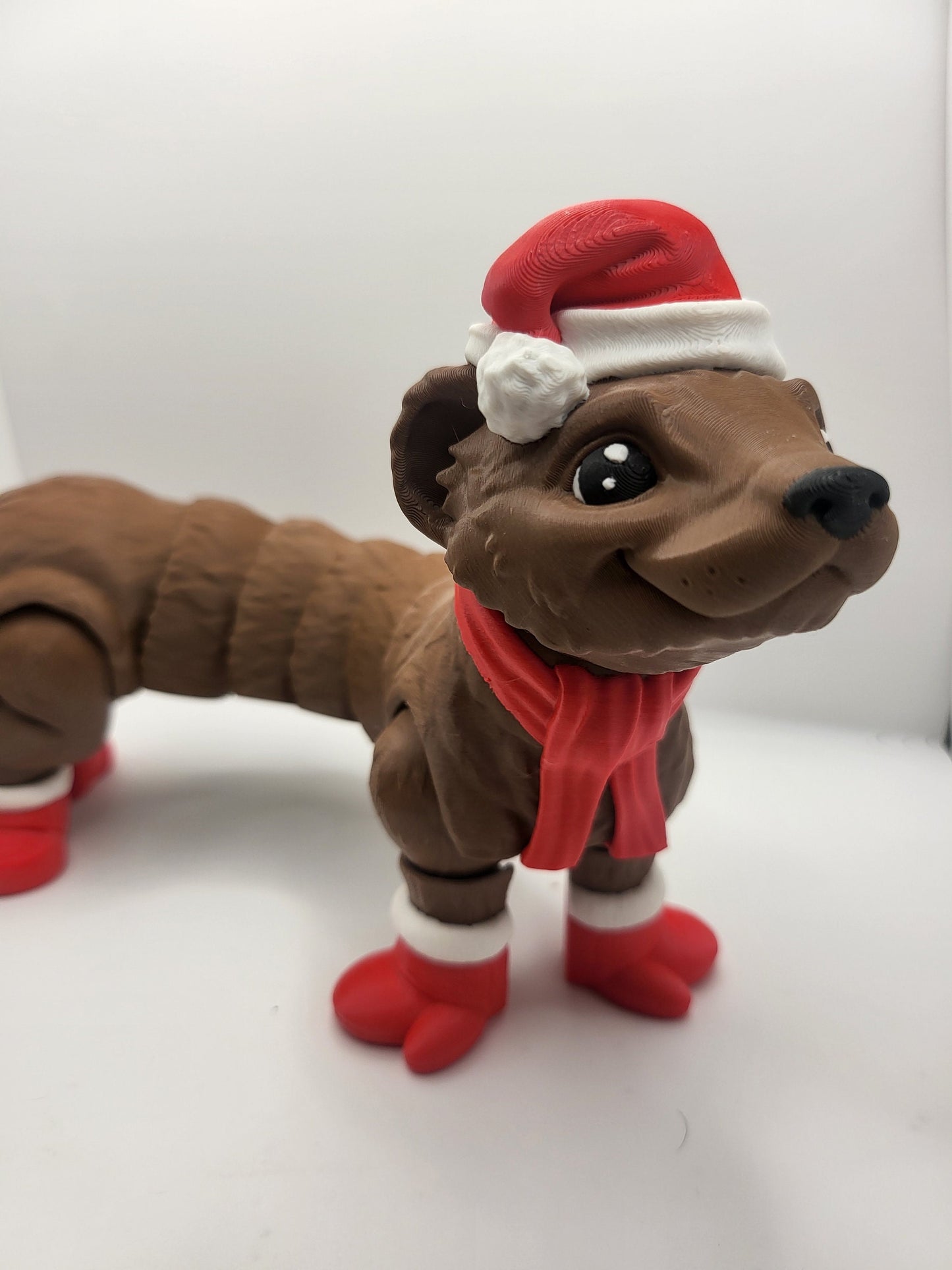 Santa Ferret Articulated 3D Print