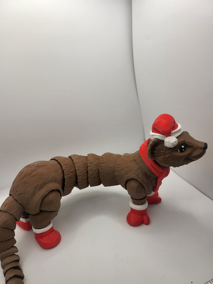 Santa Ferret Articulated 3D Print
