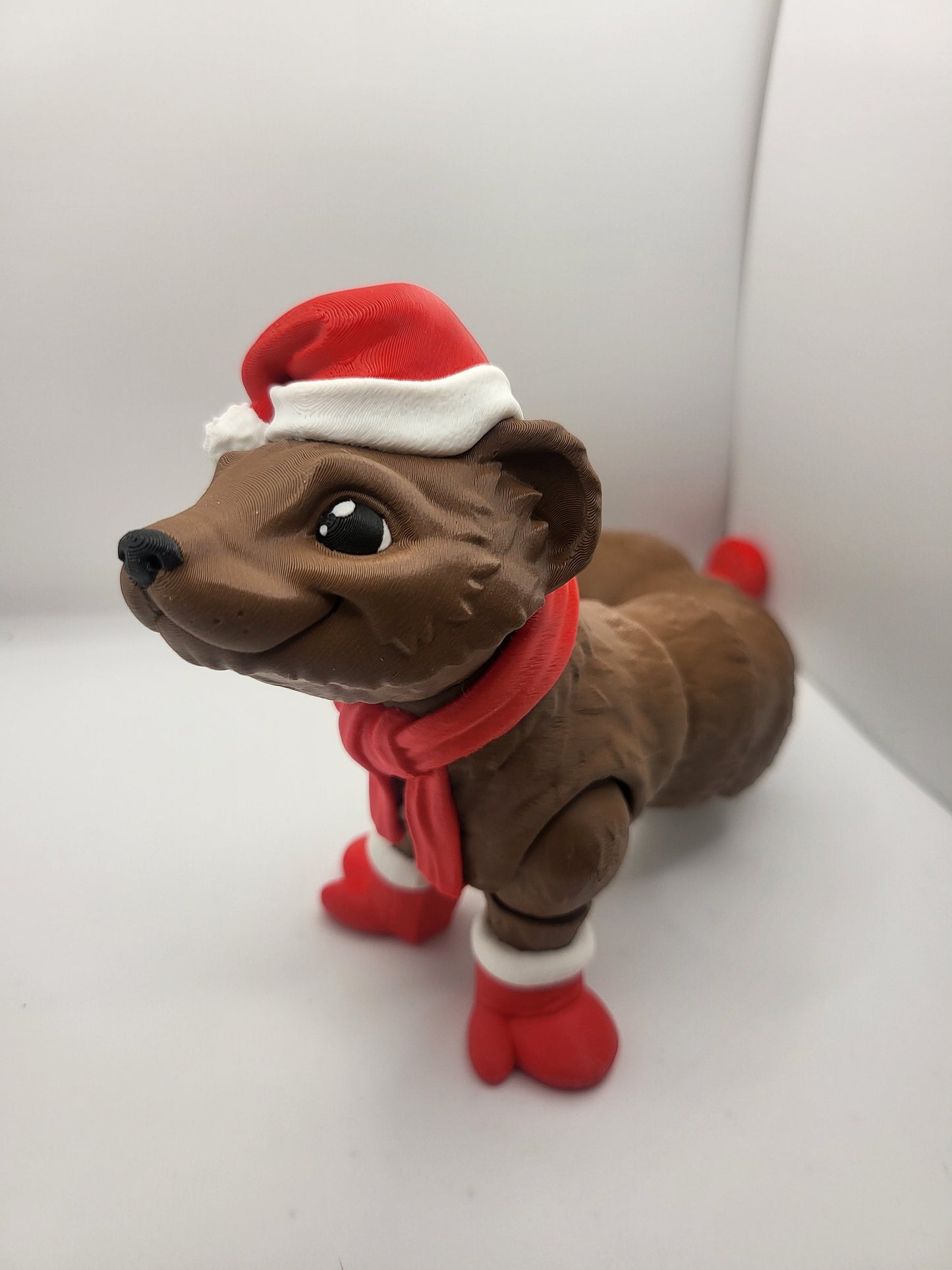 Santa Ferret Articulated 3D Print