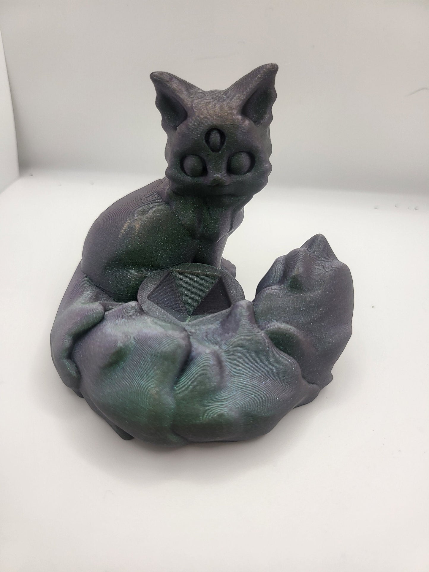 Arcadia Three Eyed Fox Dice Guardian 3D Print