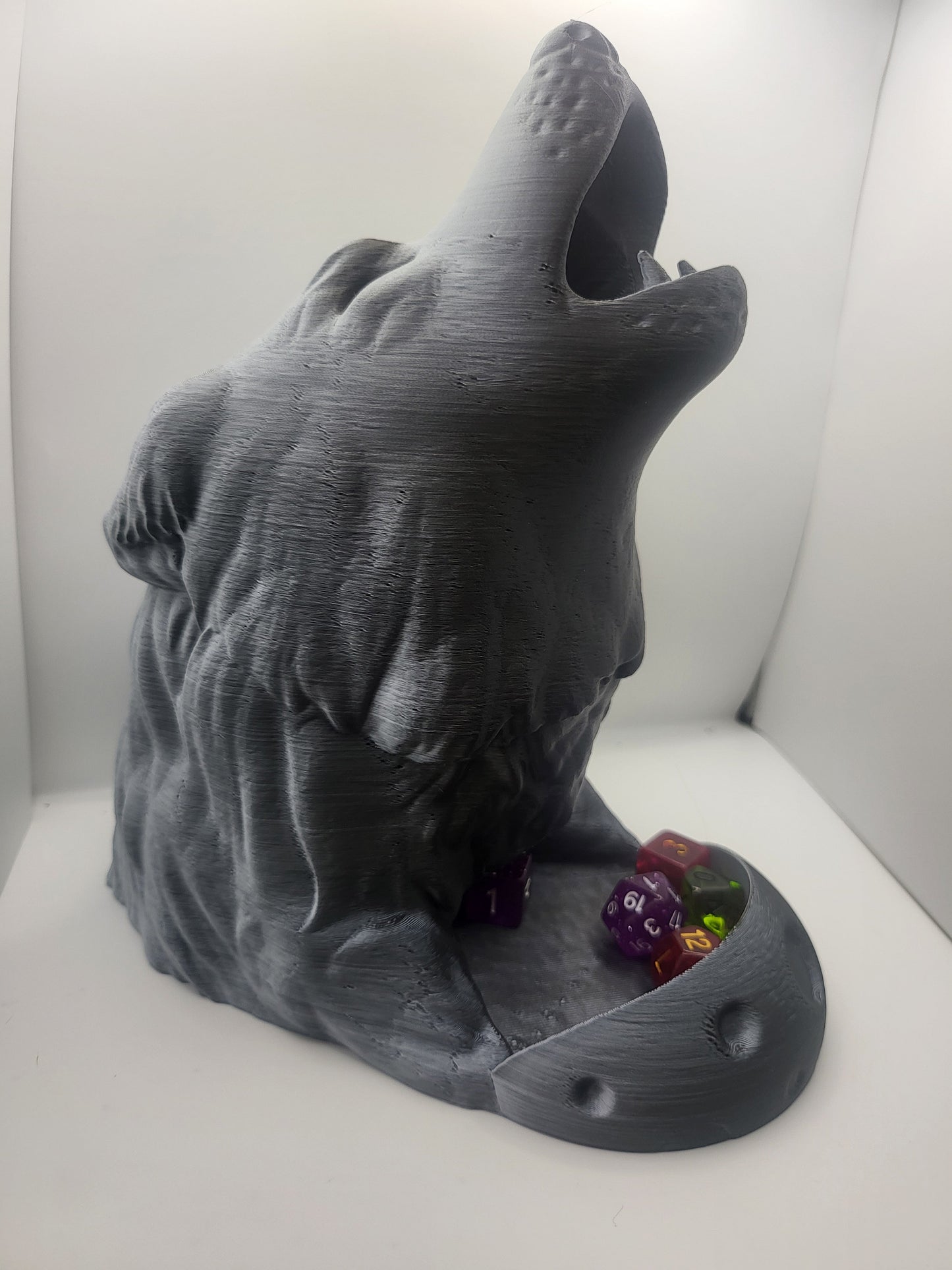 Howling Wolf Dice Tower 3D Print