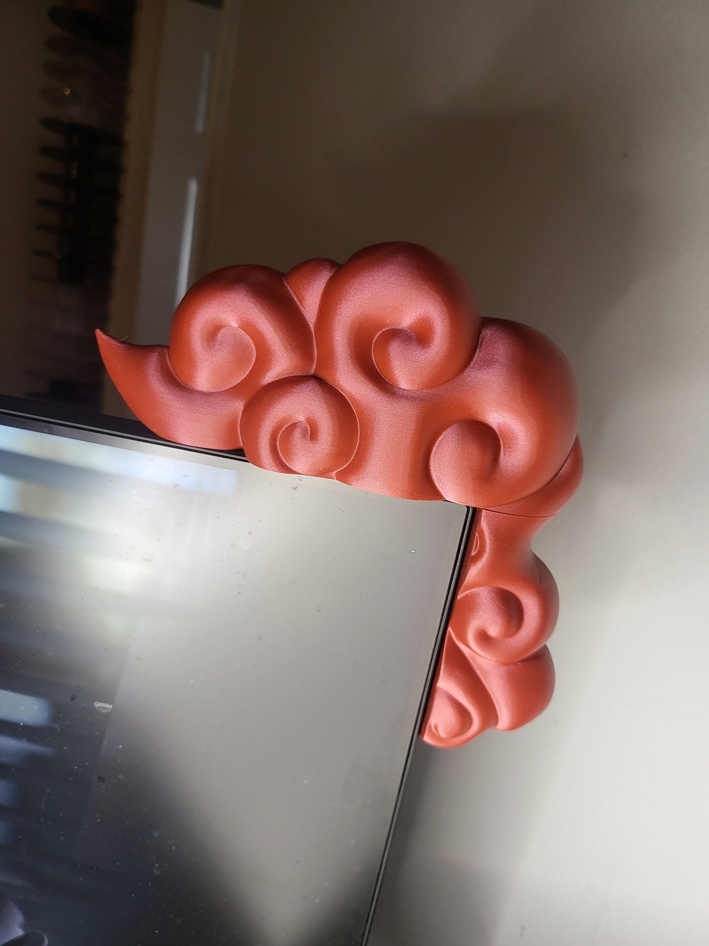 Cloud Corner Monitor/Desk/Table Accent 3D Print