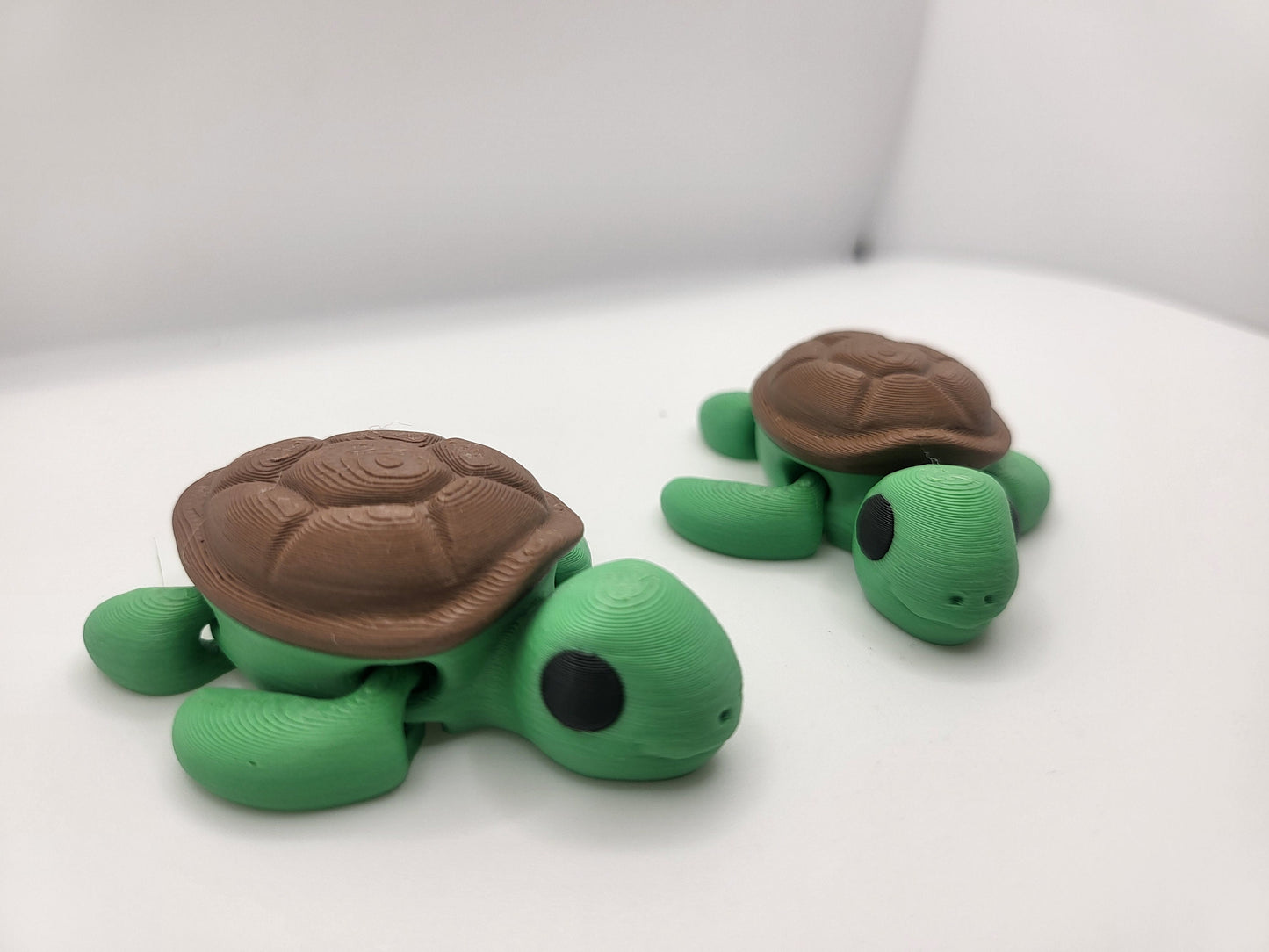 Tiny Sea Turtle Articulated 3D Print