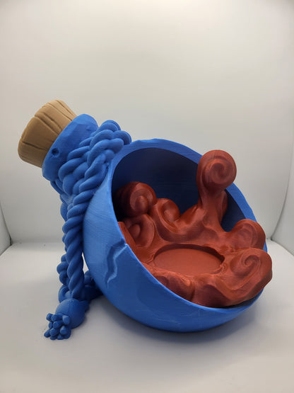 Amiibo Video Game Style Potion Holder/Stand 3D Print