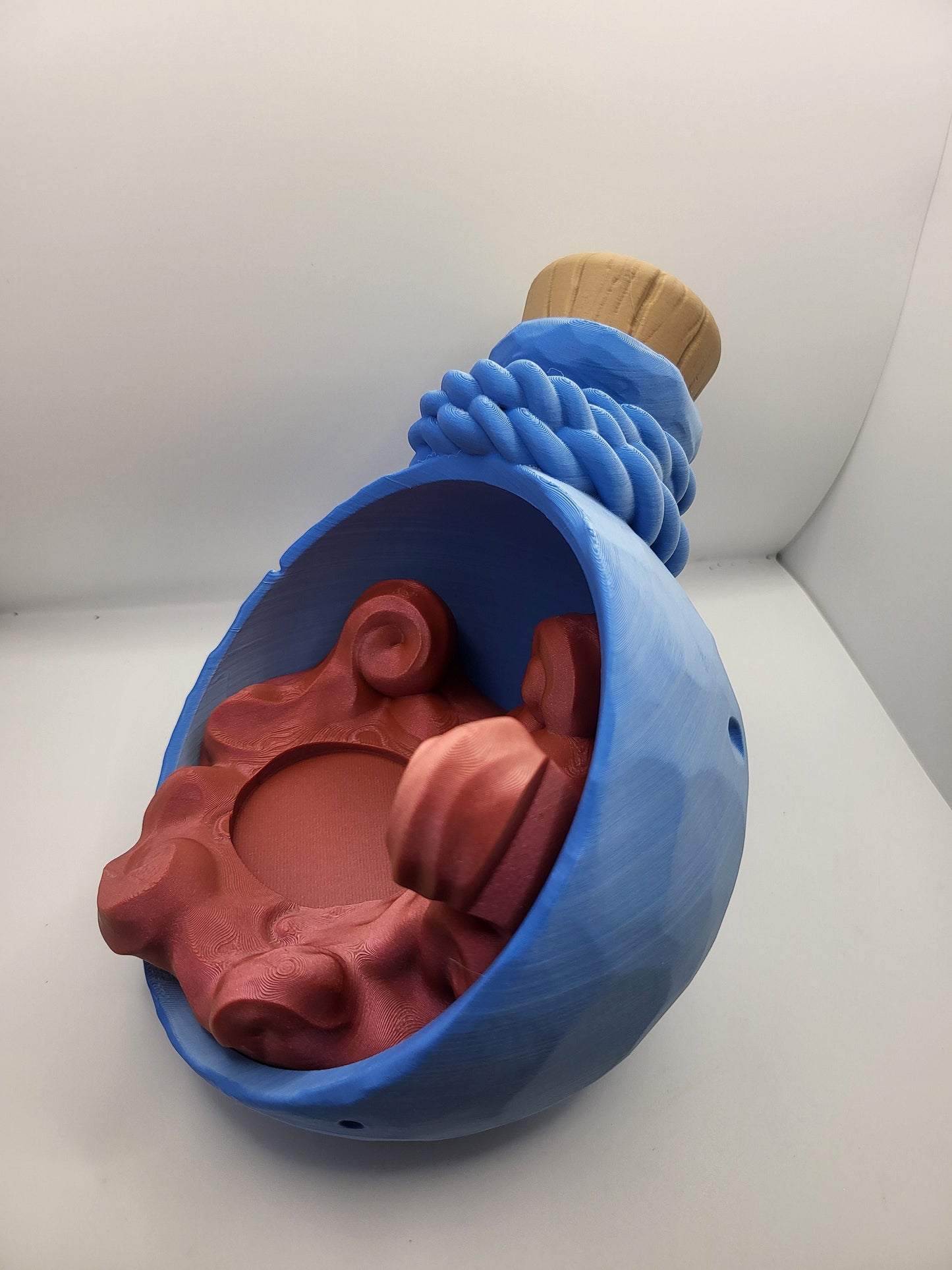 Amiibo Video Game Style Potion Holder/Stand 3D Print