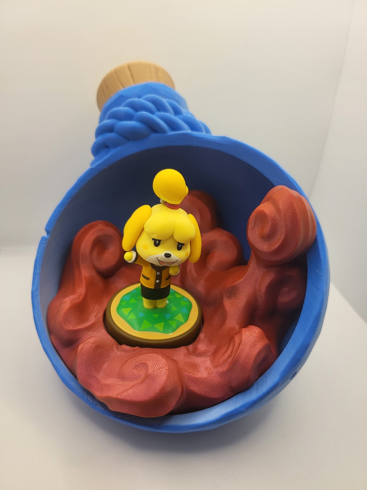 Amiibo Video Game Style Potion Holder/Stand 3D Print