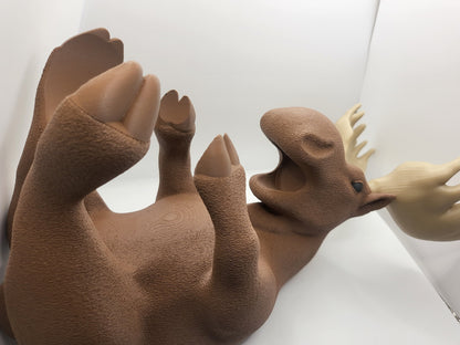 Moose Wine Bottle Holder (3D Print)