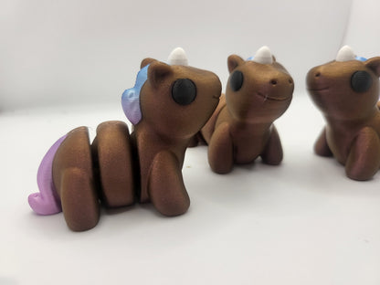 Tiny Unicorn Articulated 3D Print