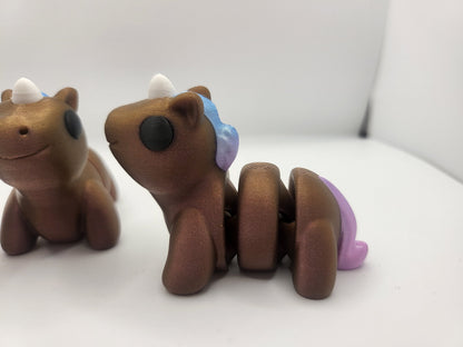 Tiny Unicorn Articulated 3D Print
