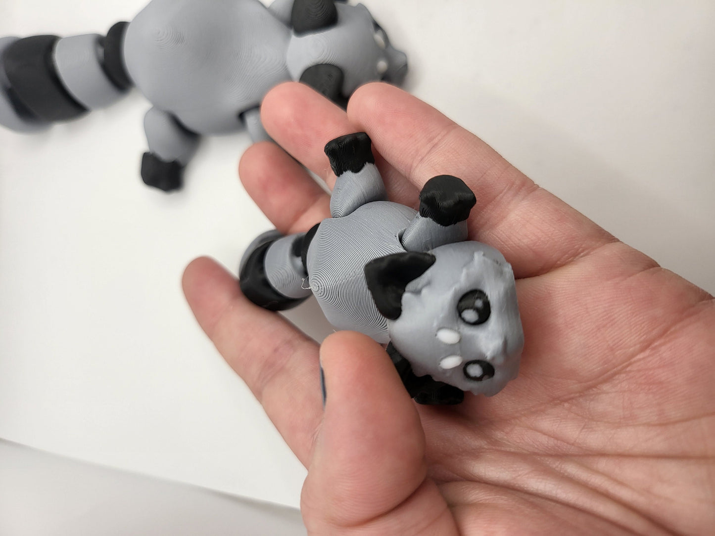 Trash Pandas - Articulated Raccoons - Optional Dumpster Accessory | 3D Print