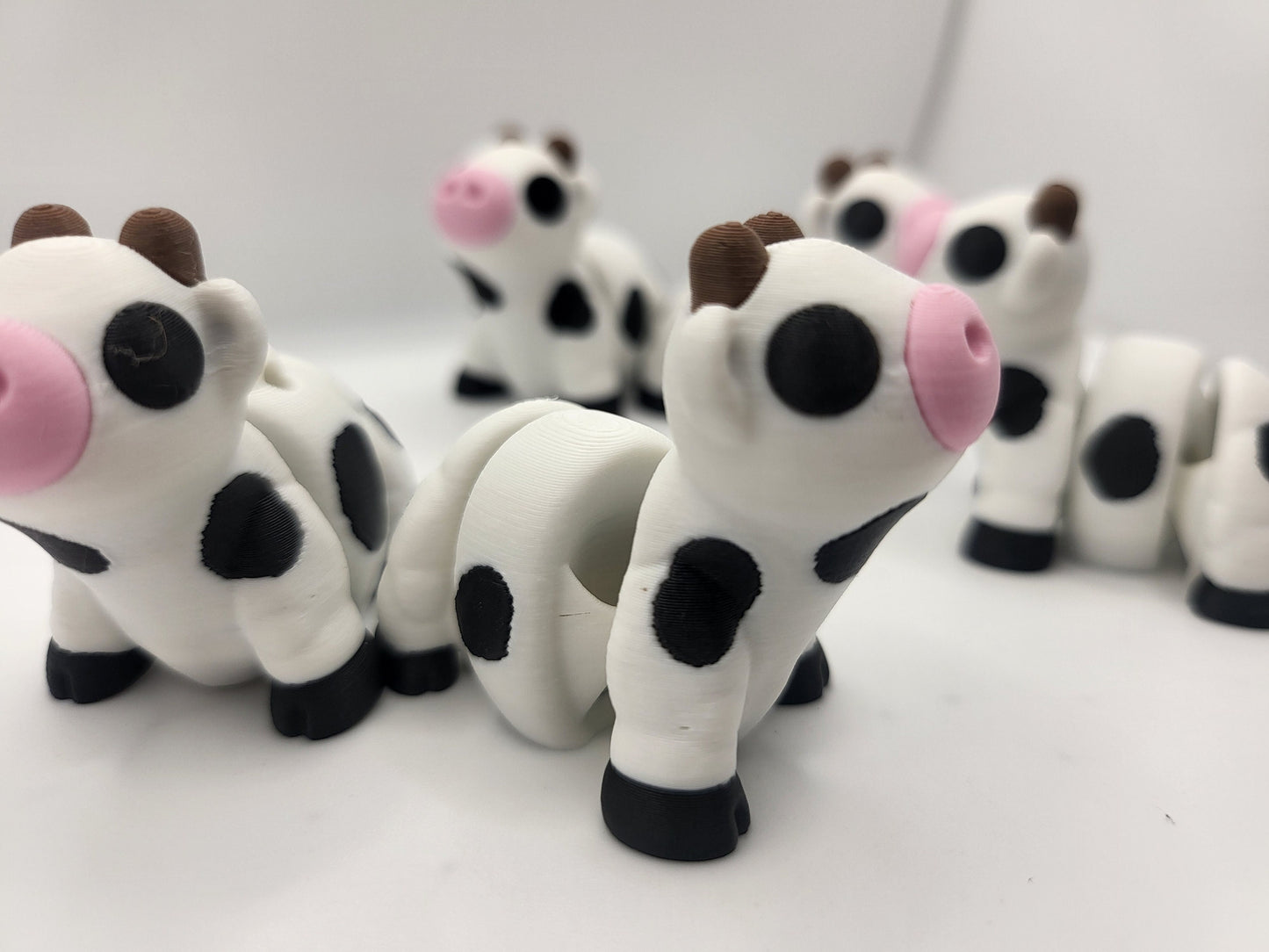 Tiny Cow Articulated 3D Print