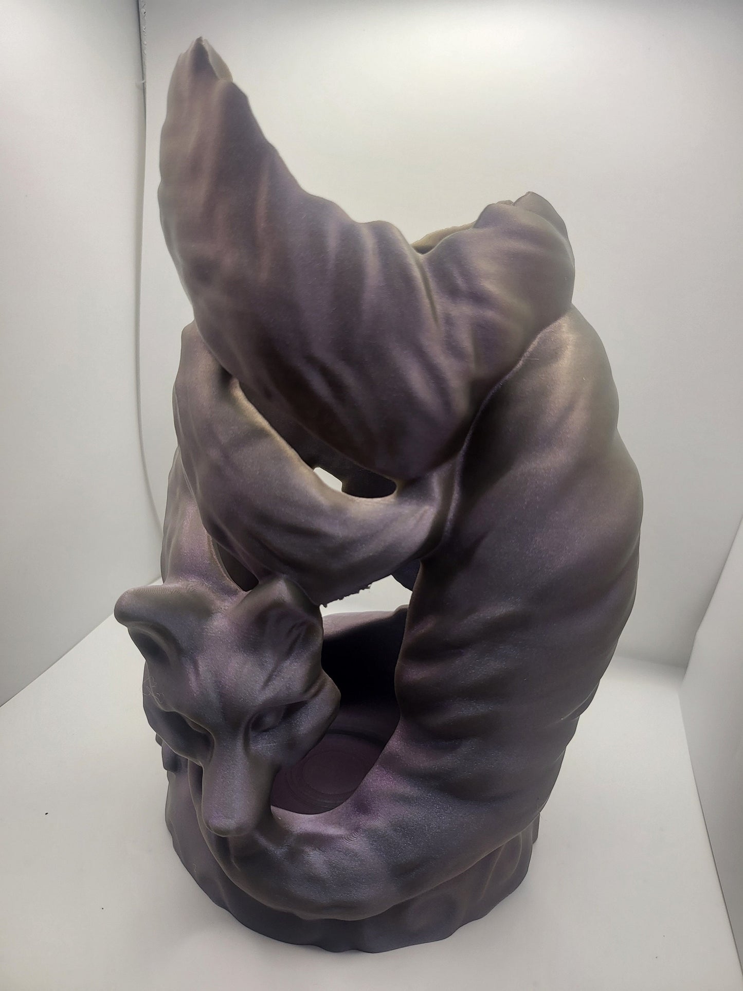 Kitsune Wine Bottle Display (3D Print)