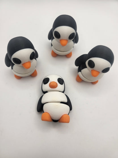 Cute Tiny Penguin Articulated 3D Print