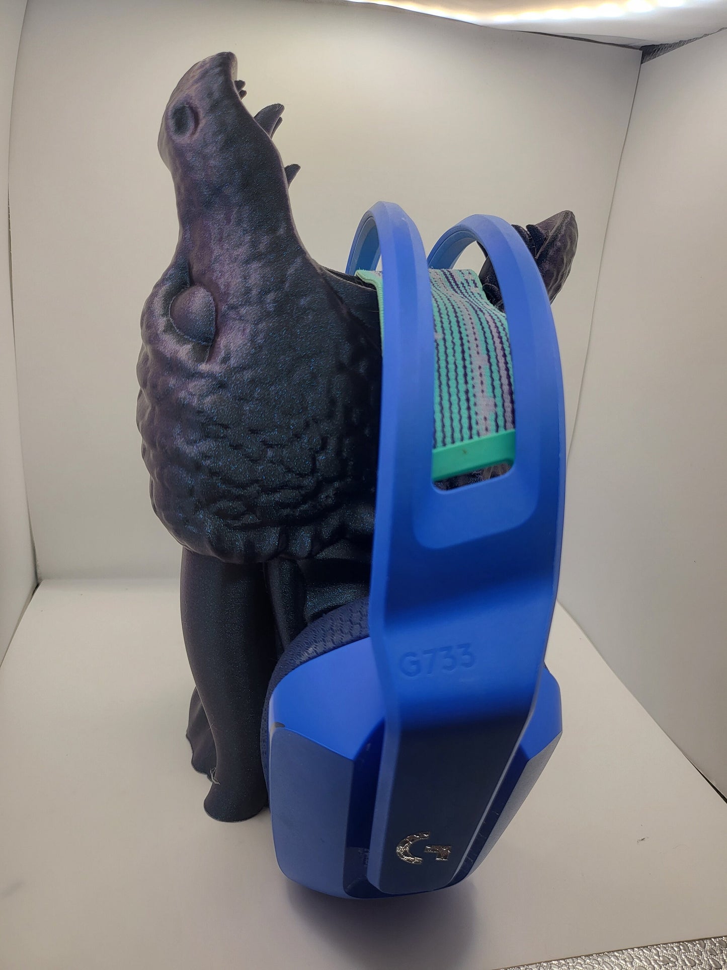 Dragon Mouth Headset/Heaphone Display Stand Holder (3D Print)