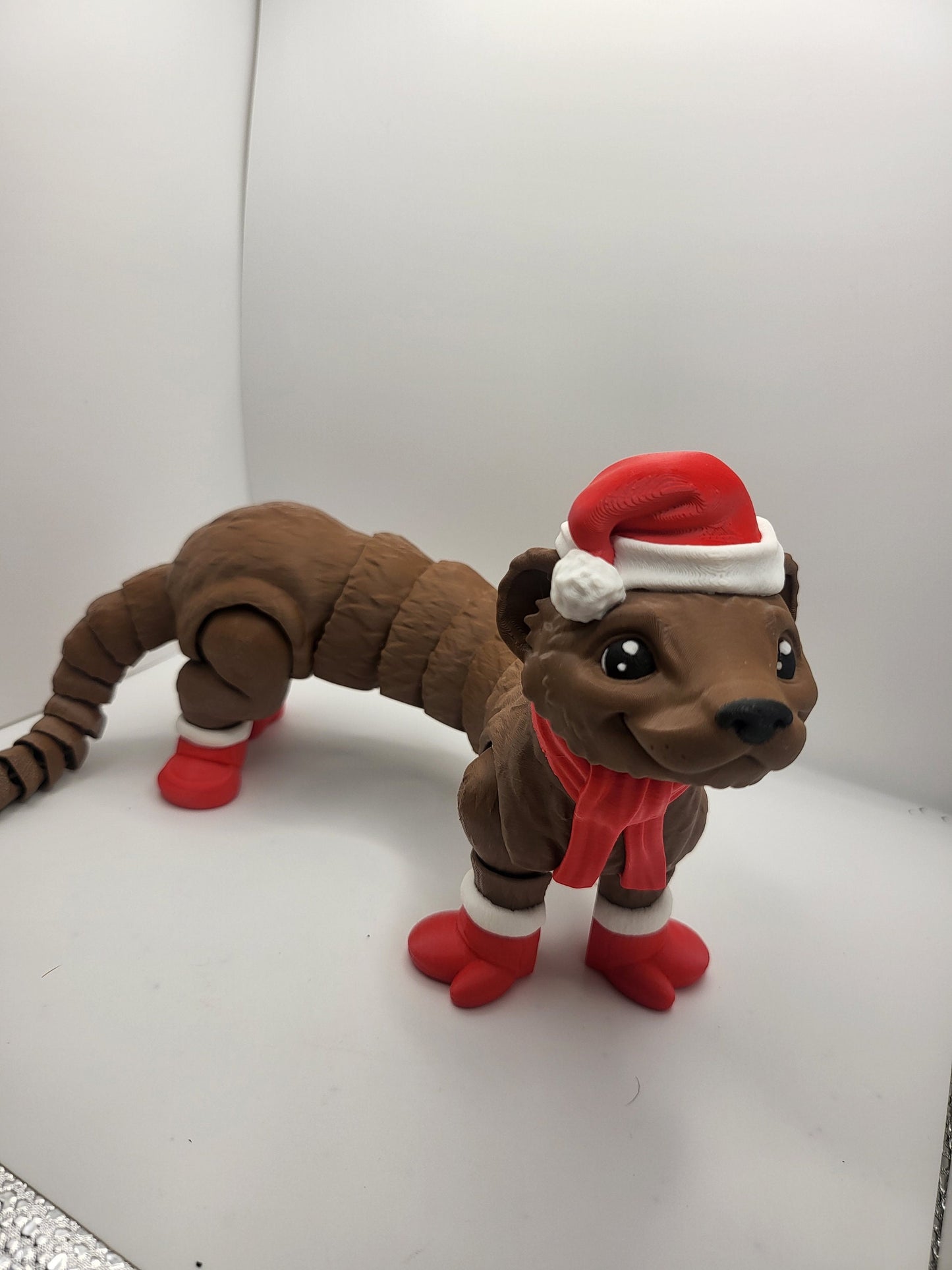 Santa Ferret Articulated 3D Print