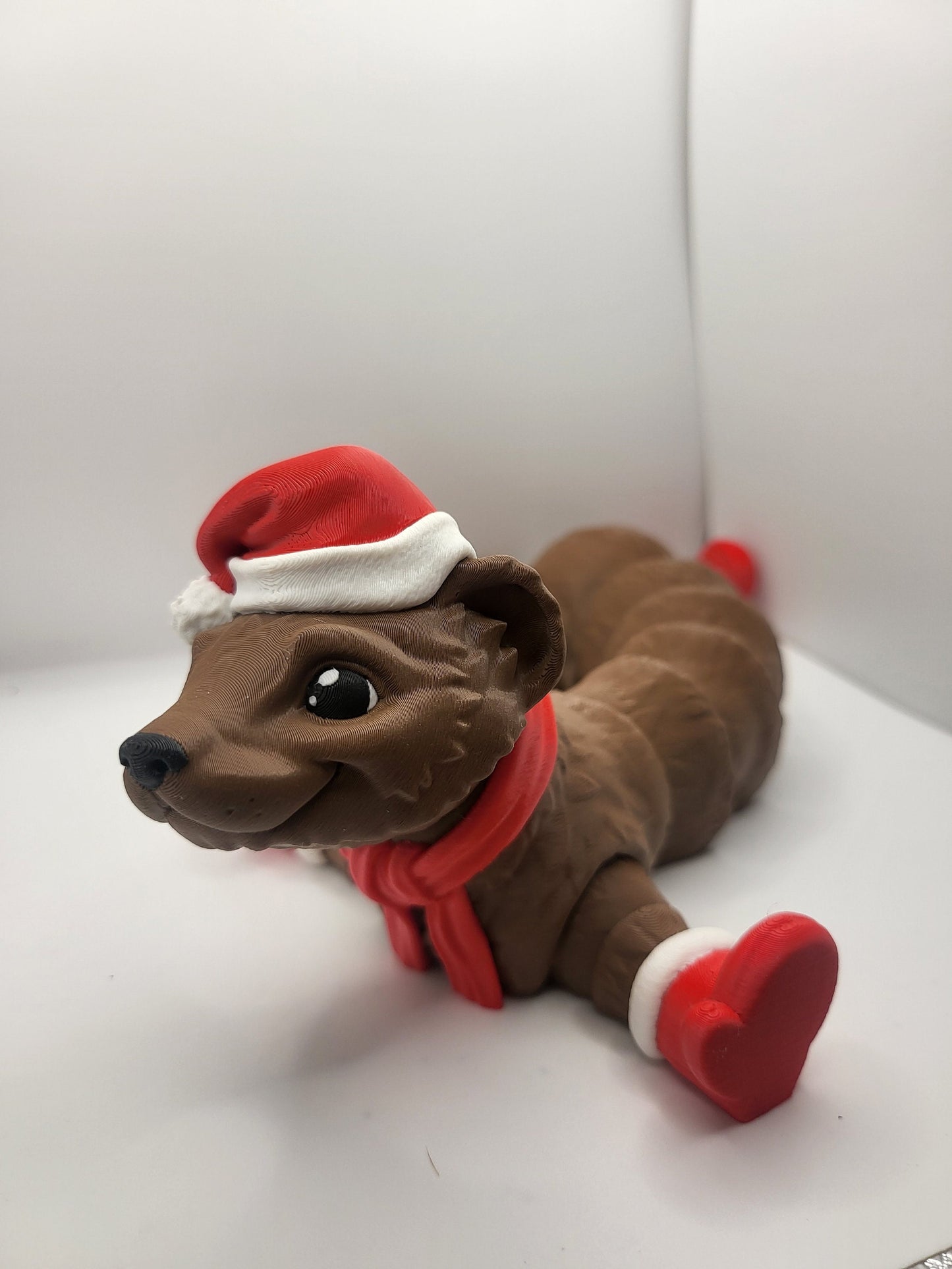 Santa Ferret Articulated 3D Print