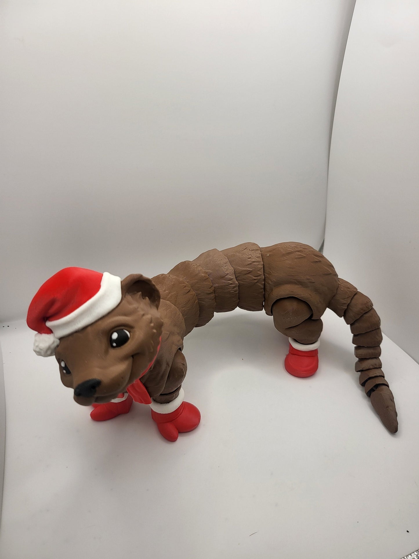 Santa Ferret Articulated 3D Print