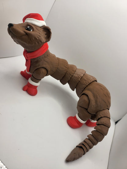 Santa Ferret Articulated 3D Print