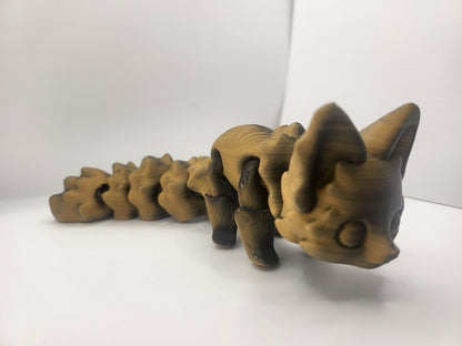 Articulated Cute Fox 3D Print