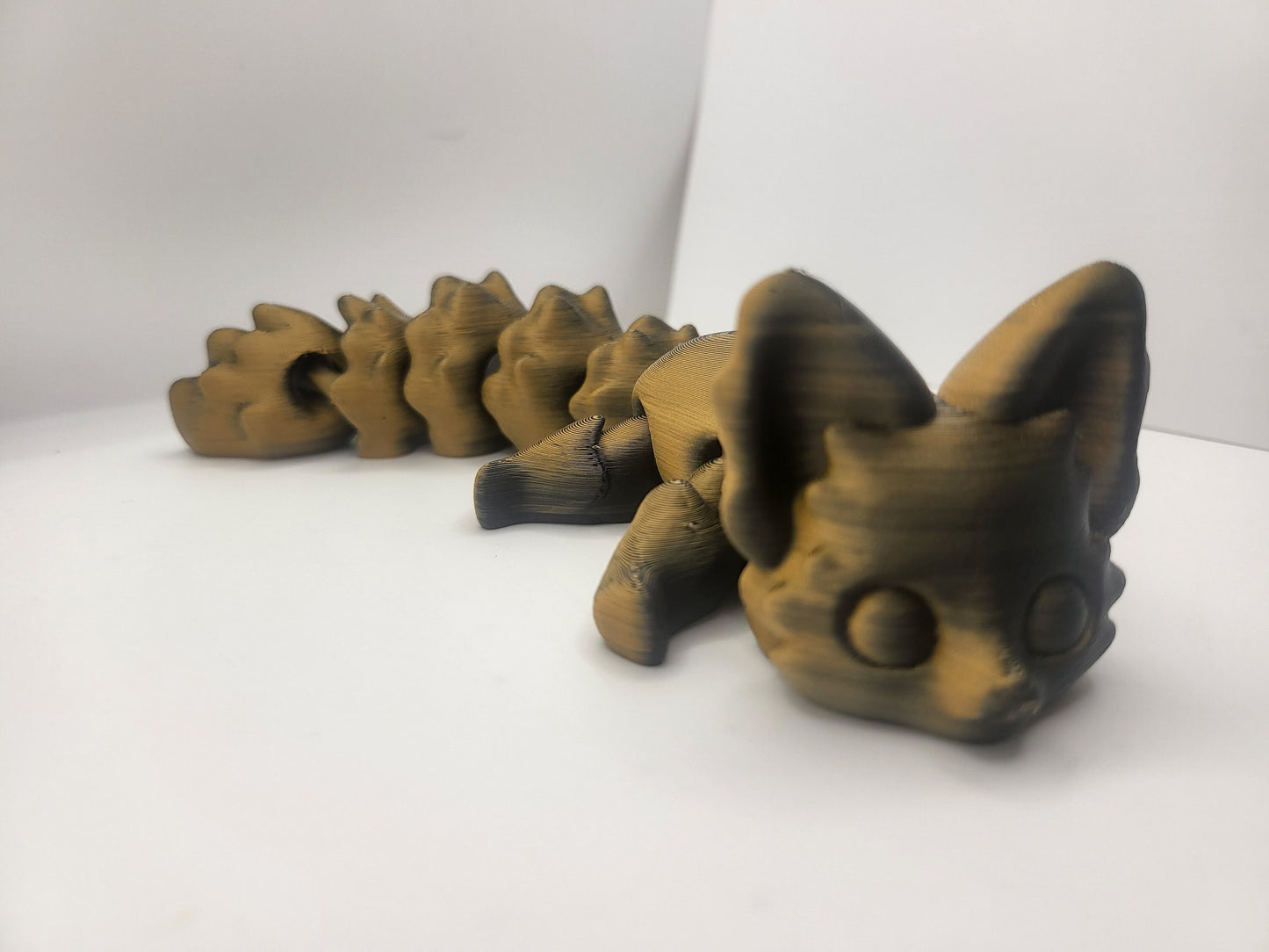 Articulated Cute Fox 3D Print