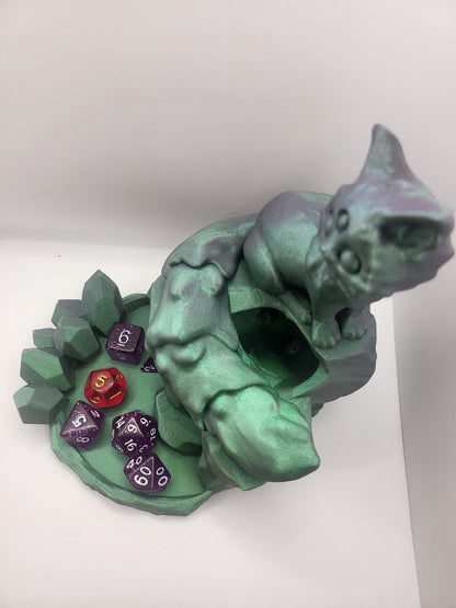 Arcadia Three Eyed Fox Dice Tower 3D Print