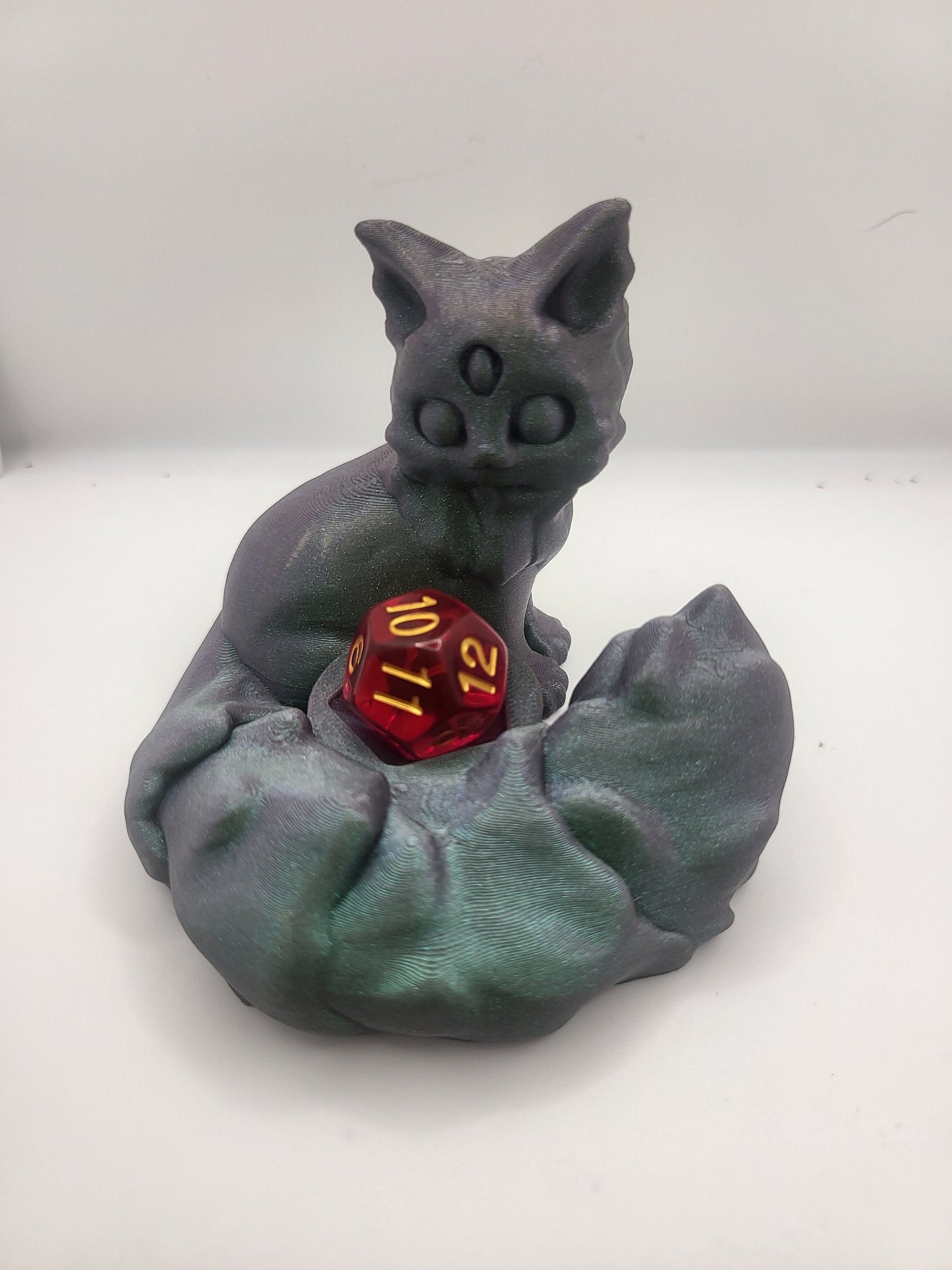 Arcadia Three Eyed Fox Dice Guardian 3D Print