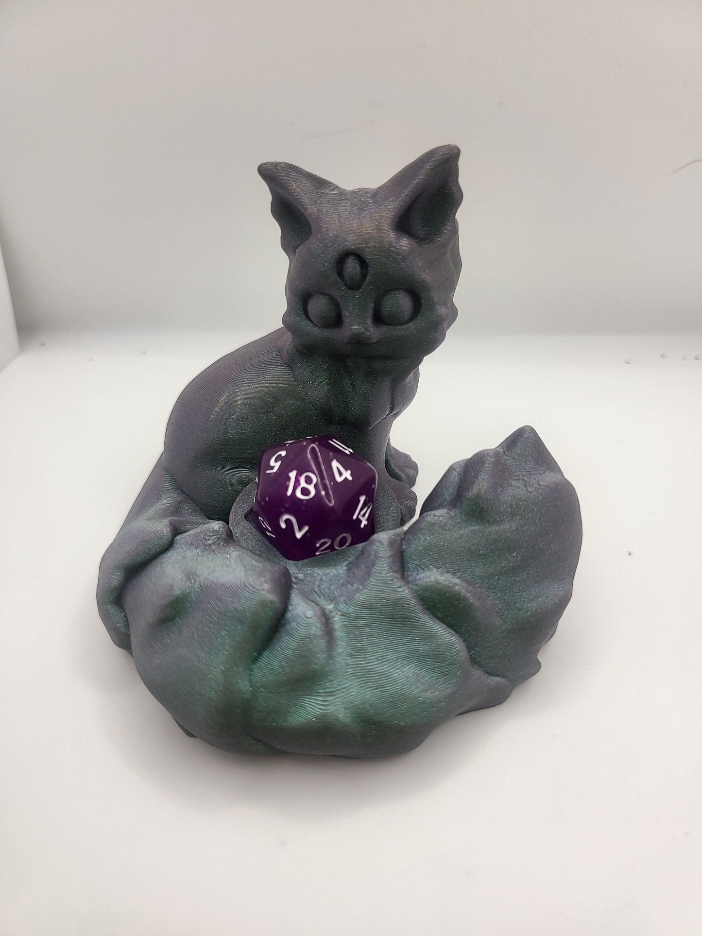 Arcadia Three Eyed Fox Dice Guardian 3D Print