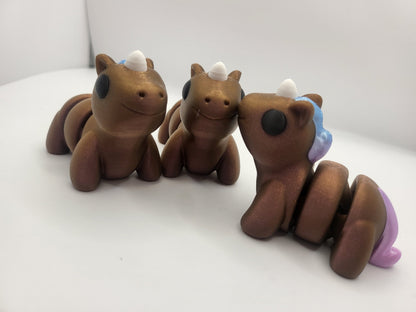 Tiny Unicorn Articulated 3D Print