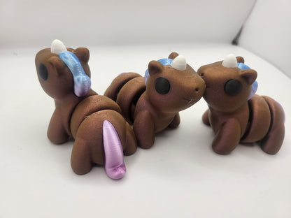 Tiny Unicorn Articulated 3D Print