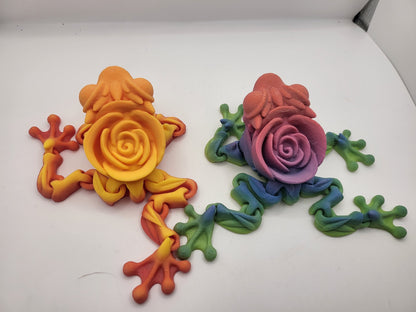 Rose Frog 3D Print
