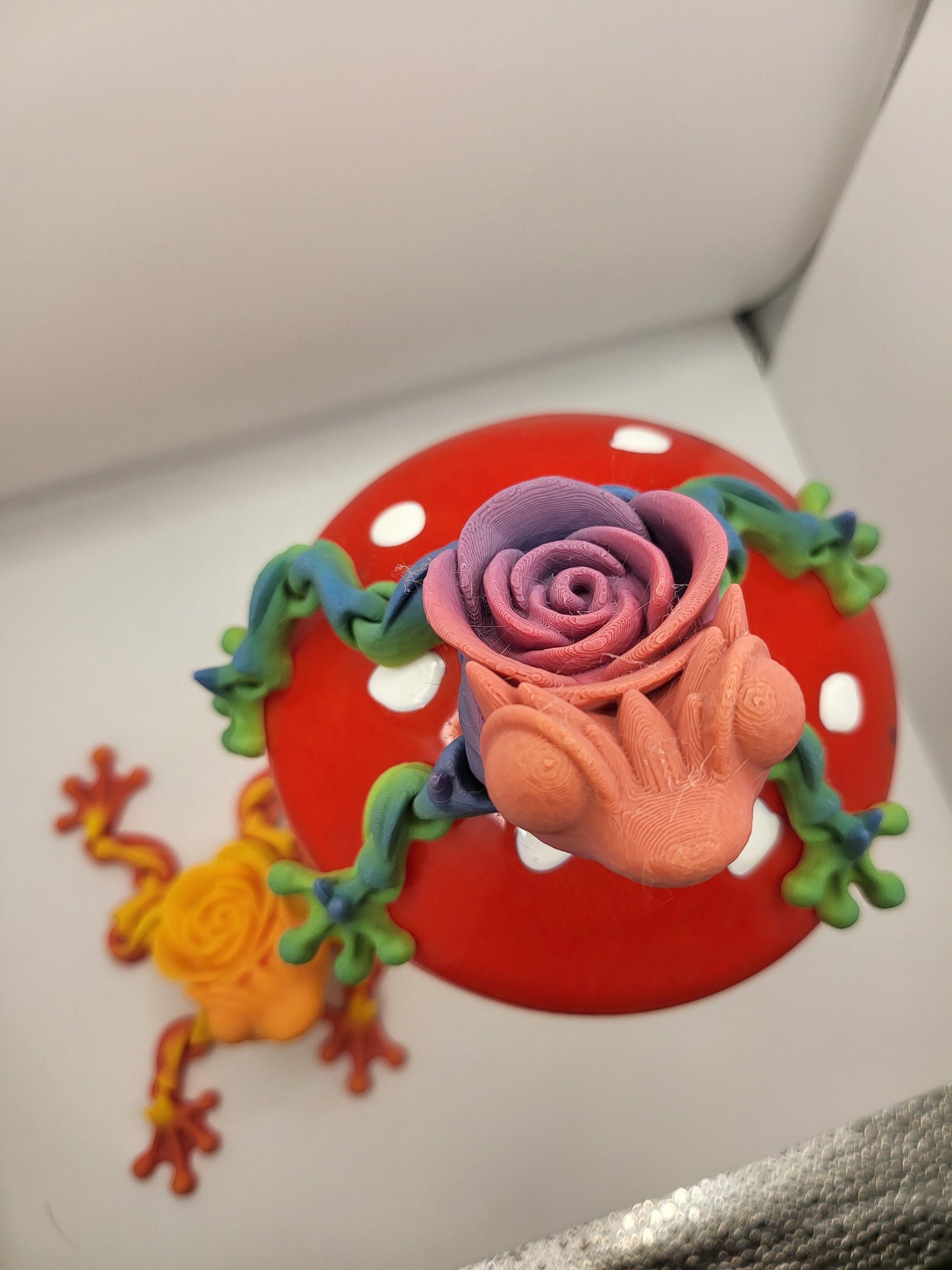 Rose Frog 3D Print